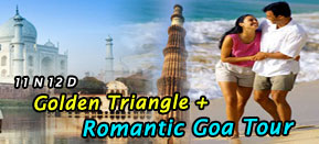 Golden Triangle With Goa Tour